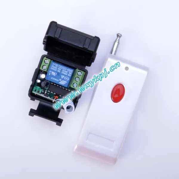 

hot selling DC12V 1CH 1000m RF wireless remote control switch for roller shutter wireless remote control switch light