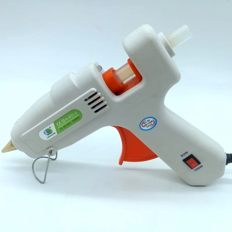 

60/100W Hot Melt Glue Gun with 5 pcs 11mm Glue Stick EU US Plug