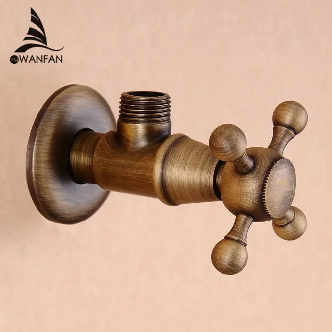 Faucet Replacement Parts Bibcocks 1/2" x 1/2" Antique Brass Bathroom
