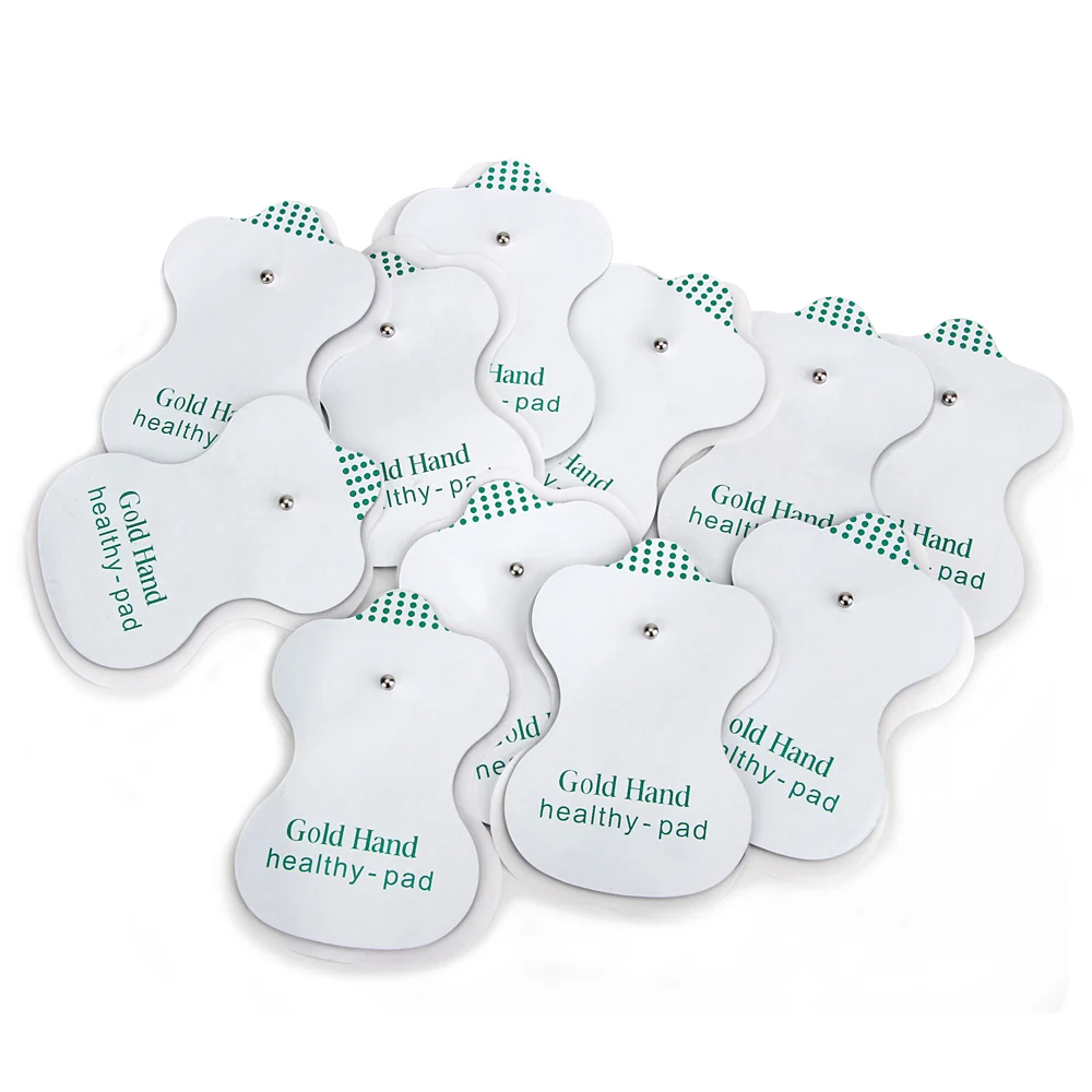 50pcs JR309 White Electrode Pads For Tens Acupuncture Digital Therapy Machine JR-309 Slimming Electric Body Massager Pads 50pcs JR309 White Electrode Pads For Tens Acupuncture Digital Therapy Machine JR-309 Slimming Electric Body Massager Pads