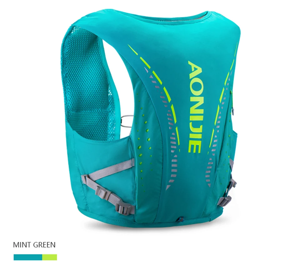 AONIJIE 10L походный рюкзак для кемпинга, жилет, Профессиональный марафон, бег, Велоспорт, кожаный рюкзак, гидратация