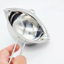 Нержавеющая сталь шоколад плавления горшок пароварке миска молока масло конфеты теплее инструменты выпечки тесто