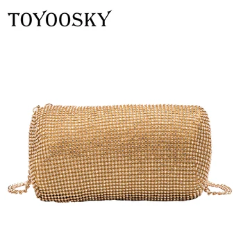 

TOYOOSKY Evening Clutch Bags Diamond-Studded Evening Bag With Chain Shoulder Bag Women's Handbags Wallets Evening Bag For women