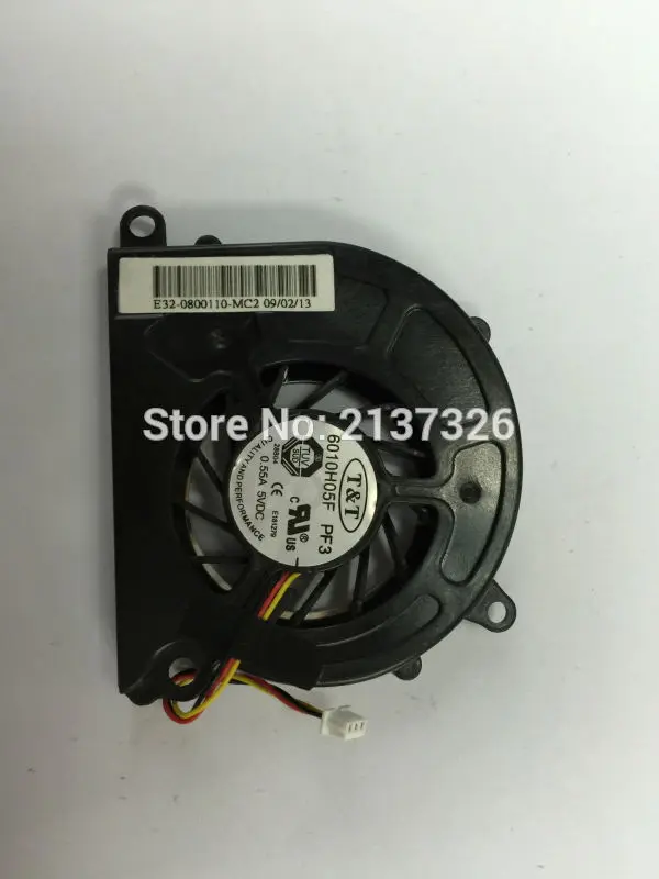 Ноутбук Процессор вентилятор охлаждения для MSI N011 U100 U110 U90X U100X U90 U120 U130 U135 U135DX|fan