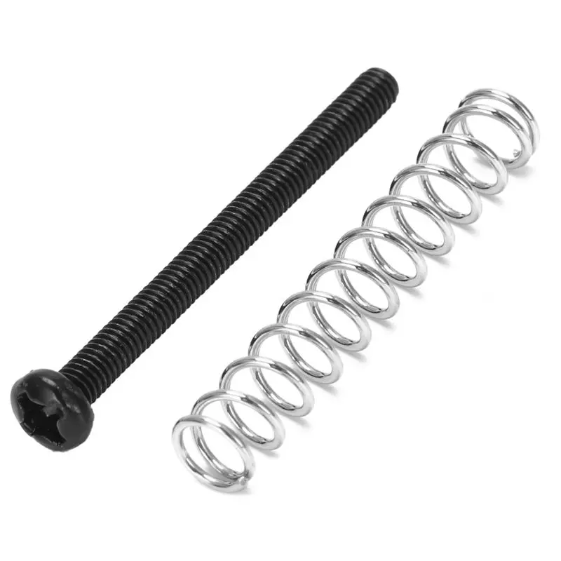 

8 Pieces Metal Double Coils Pickup Frame Clamp Screws Springs for Humbucker Pickups Adjust height Electric Guitar Parts