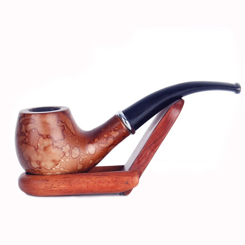 

Wood Texture Pipe Chimney Smoking Pipes Cigar Filter Mouthpiece Herb Tobacco Pipe Cigar Gifts Narguile Grinder Smoke