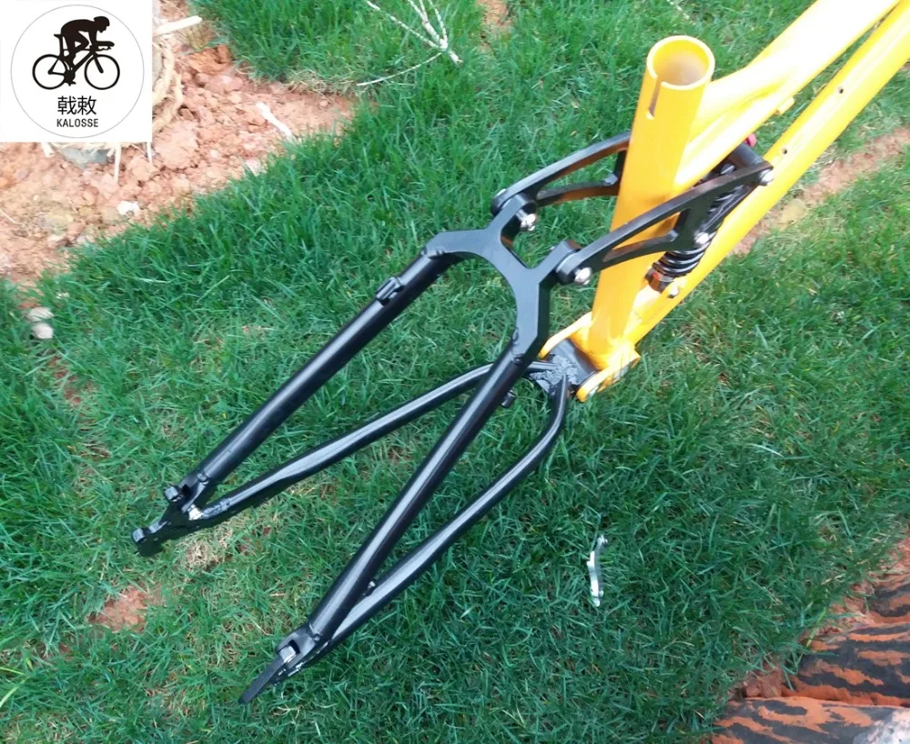 Sale Kalosse adults  mountain  bicycle frame  27.5X17 inch soft-tail  190mm travel  27.5er mountain  bike frame 3