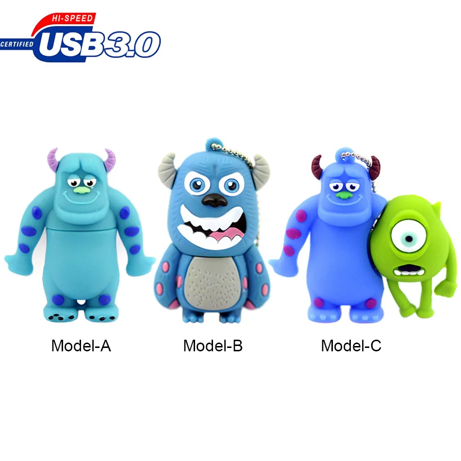 

USB3.0 High speed usb flash drive Cartoon character 128GB 64GB 32GB 16GB 8GB 4gb usb stick Pen Drive 32gb usb Memory Stick flash