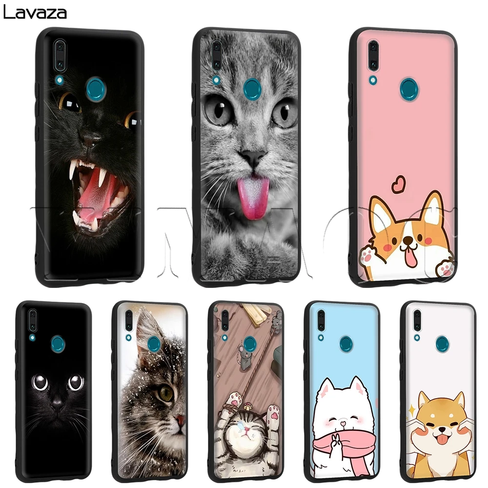 Lavaza Lovely Cute Dogs Cats Case for Huawei Mate 30 20 Honor 6a 7a 7c 7x 8C 8x 9 10 Nova 3i 3 Lite Pro Y6 2018 |
