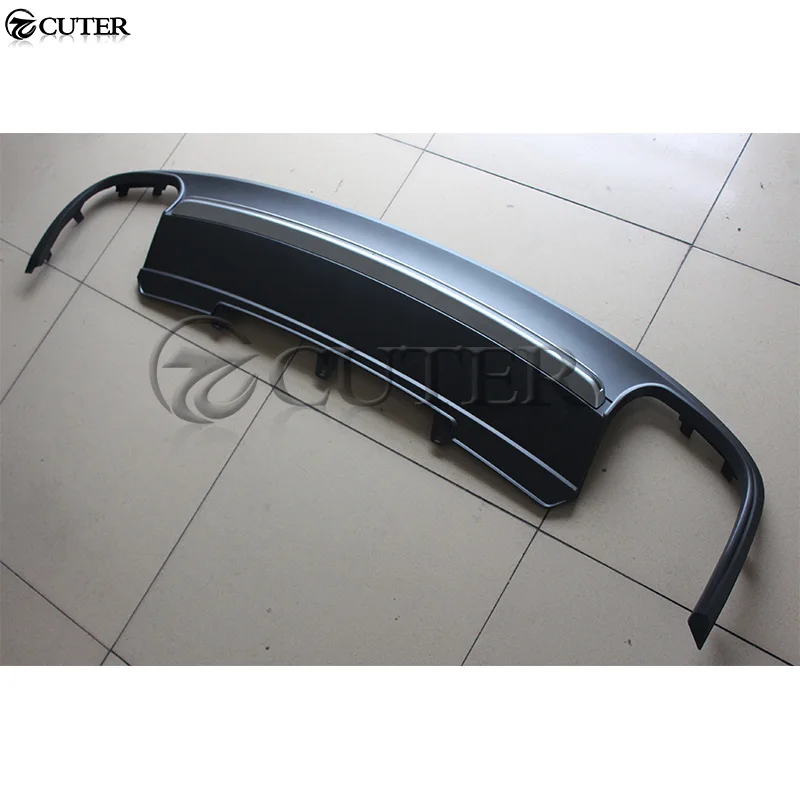 

A4 B9 S4 Style PP Rear bumper lip Car Back Bumper Spoiler Diffuser For Audi A4 B9 Standard Bumper 13-16