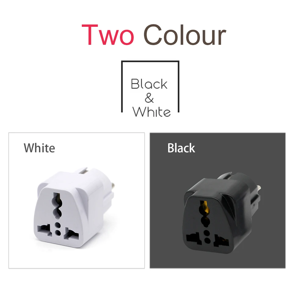Universal UK US AU To EU AC Travel Power Adapters in Switzerland France Germany Greece EU Plug Converter Electrical Charger (9)