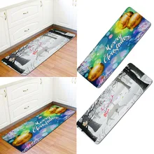 Профессиональный дизайн высокого качества Рождественский пол входная дверь ванной коврик ванна для помещений ковер украшение для ковриков в прихожей Прямая