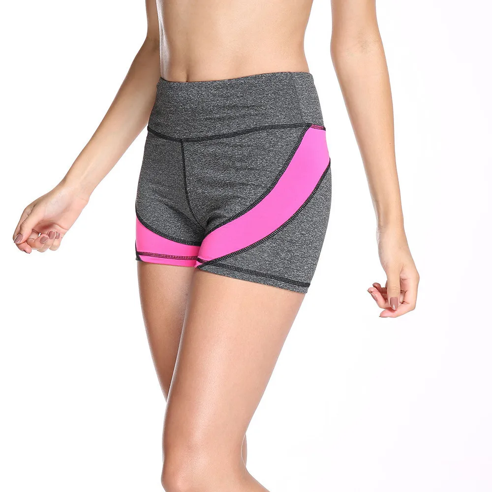 OVESPORT Women Fitness Shorts Workout Elastic Loose stripe Casual Breathable Quick Dry Absorb Sweat Sexy Bottom hot shorts 