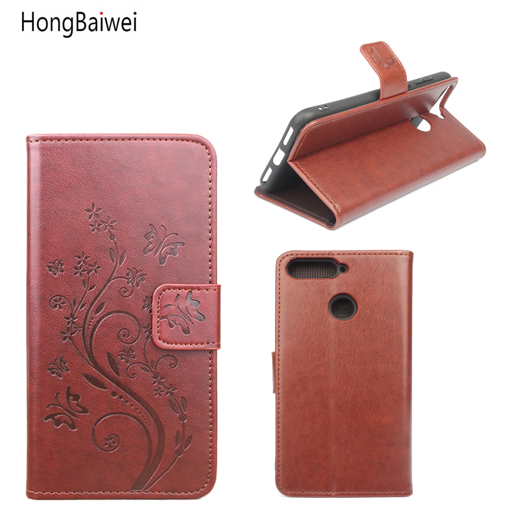 

HongBaiwei for Huawei Honor 7A Pro Case Wallet Style Fashion Embossed Flip Leather Case Cover for Huawei Honor 7A Pro