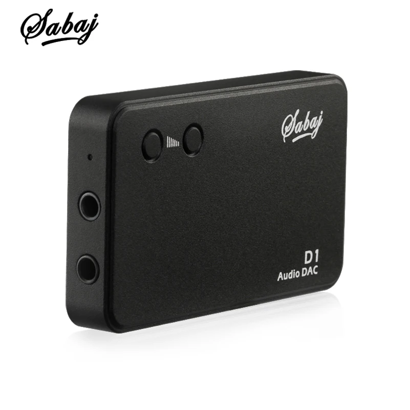 Sabaj D1 Audio Portable Amplifier Decoder All-in-one with Mini Audio Amplifier Build-in DAC Black Silver Sabaj D1 Audio Portable Amplifier Decoder All-in-one with Mini Audio Amplifier Build-in DAC Black Silver