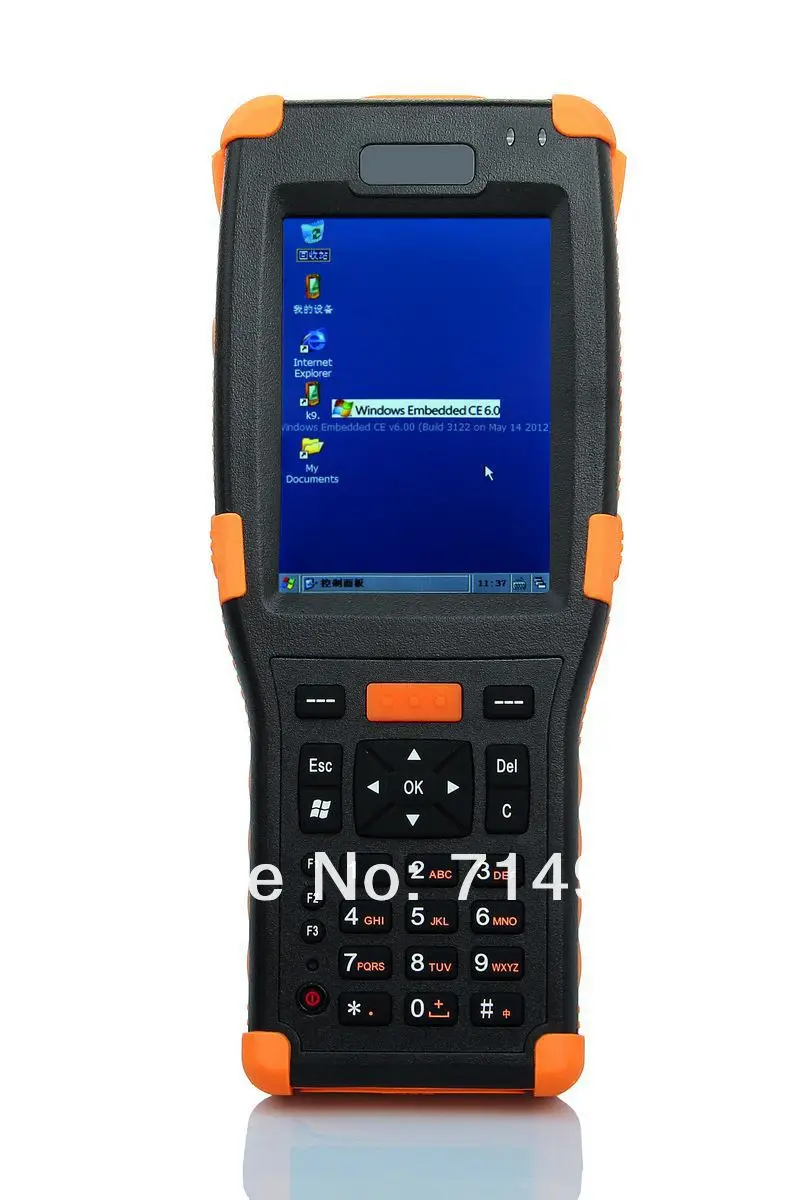 Windows CE 6,0 OS прочная PDA поддержка wifi+ bluetooth+ 1D/2D(Symbol SE4500) аппаратное декодирование сканер штрих-кода(HT368