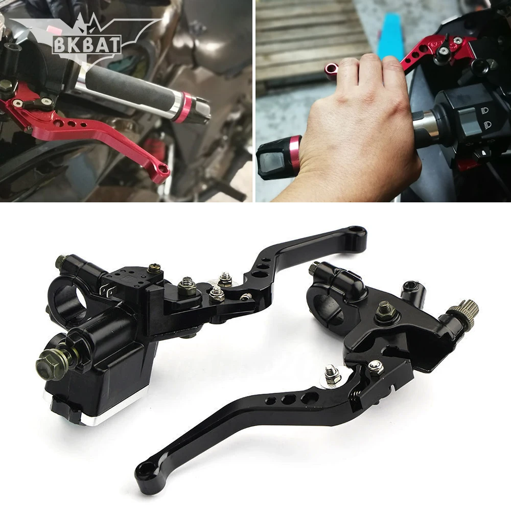 Nuevo CNC moto rcycle embrague hidráulico de la palanca de freno de cilindro maestro para cb650f honda x adv leve freno frizione moto xmax