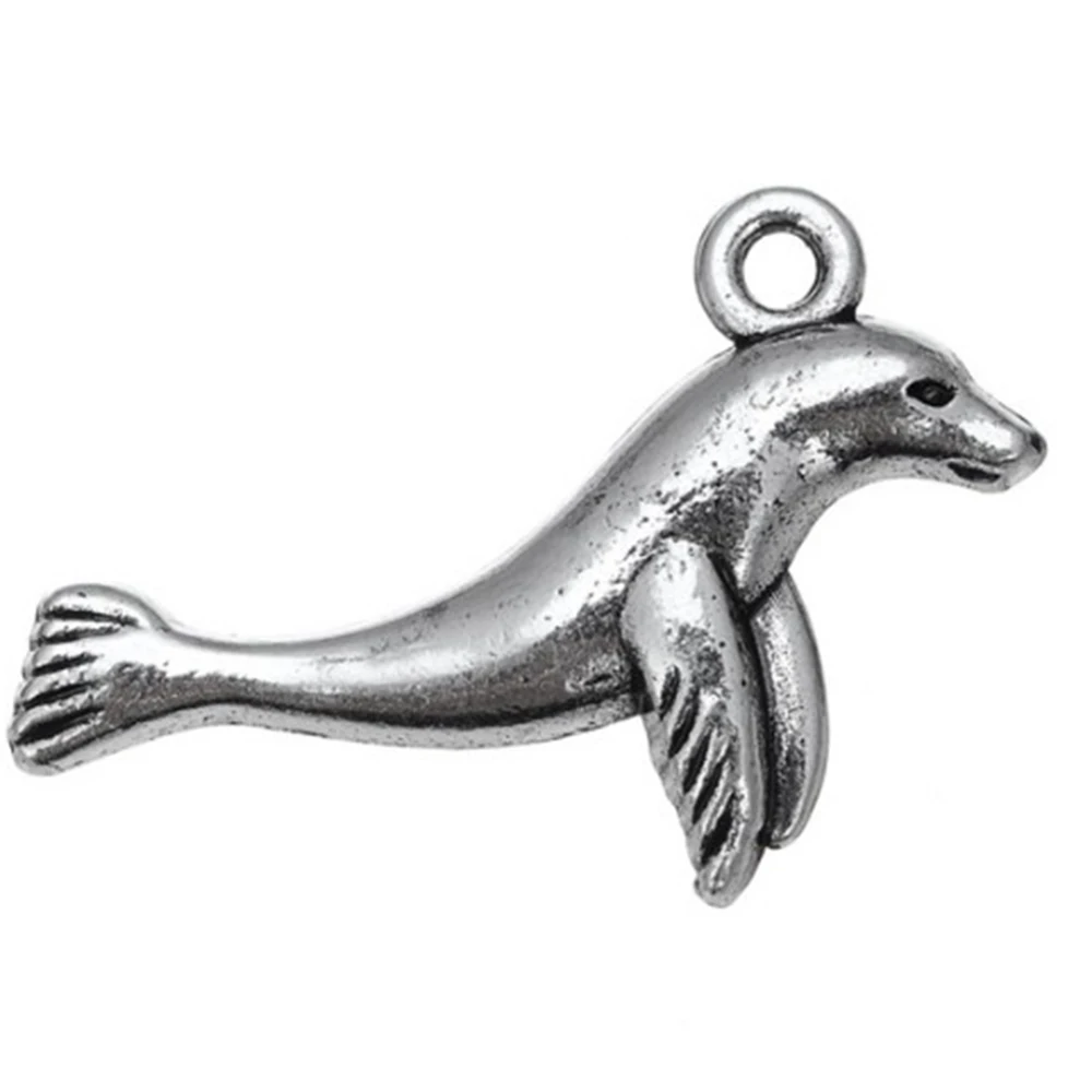 Sea animal seal jewelry accessory charms for braceletsin Charms from
