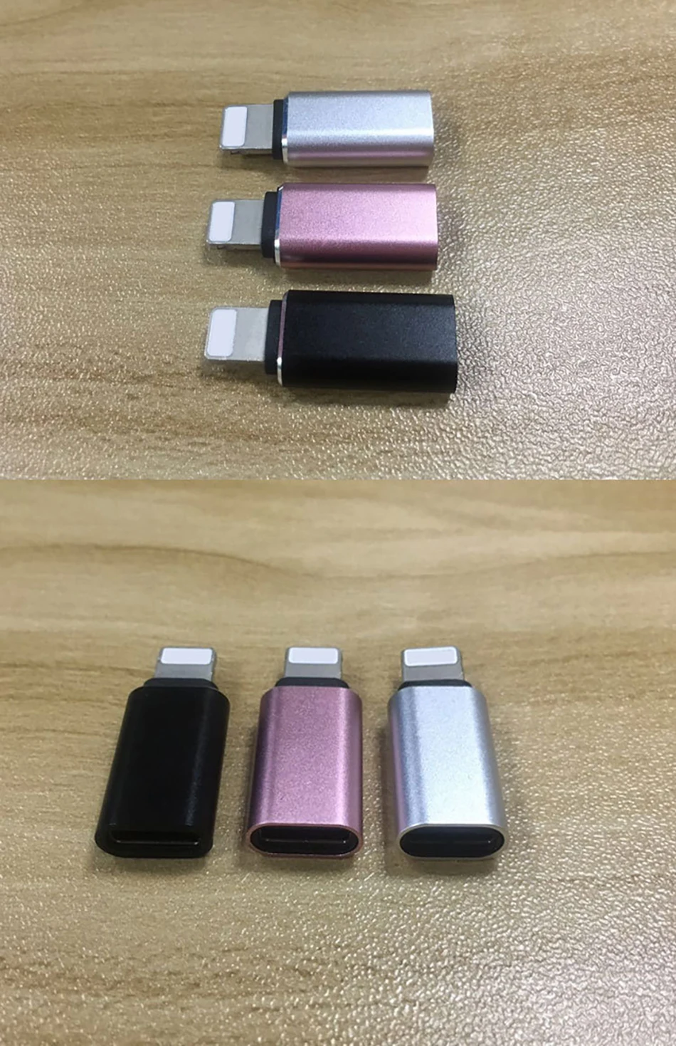 !ACCEZZ Mini USB OTG Adapter Type-C Female To lighting Male For Apple Adapter For iphone X XS XR 8 7 Plus Sync Charger Converter (9)