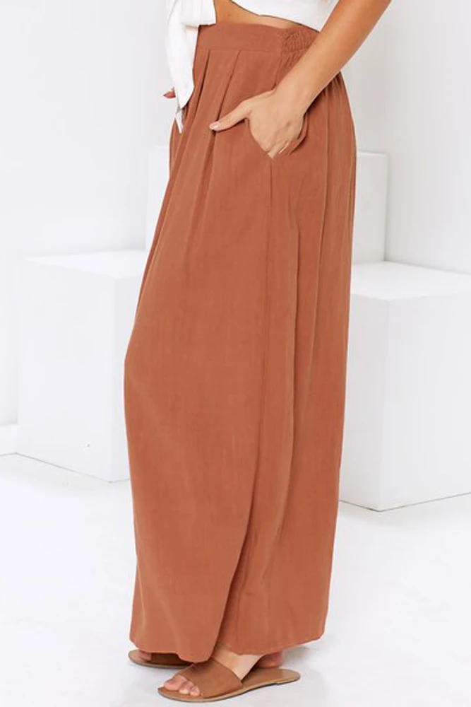 Orange-Buttoned-Maxi-Skirt-LC65177-14-3