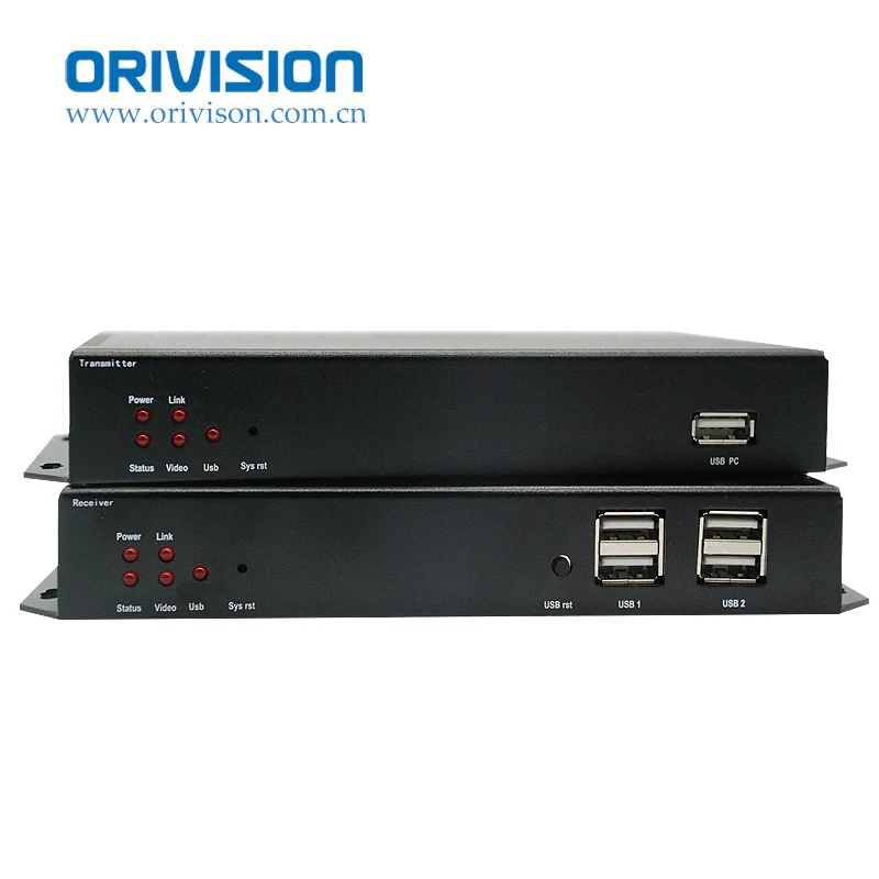  ZY-OKH501 4K*2K HDMI KVM fiber optic extender 10KM with rs232/USB/audio/mic/EDID over Single-mode 1