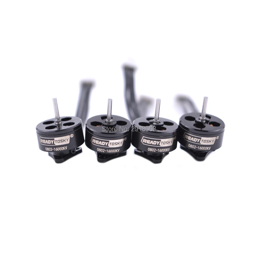 Миниатюрный бесщёточный электродвигатель 0802 1-2S 16000KV для Mobula7 Snapper7 Bwhoop75 75 мм