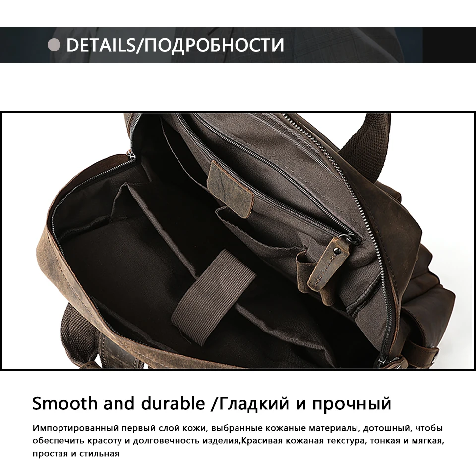 -3_04MVA Men's Backpack Vintage Bag Men Genuine Leather Anti Theft Backpack for Laptop Travel Backpacks Casual Schoolbag Gifts 3506
