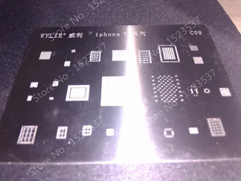 

10PCS/LOT high quality motherboard reballing tin plate for C09 iphone6s