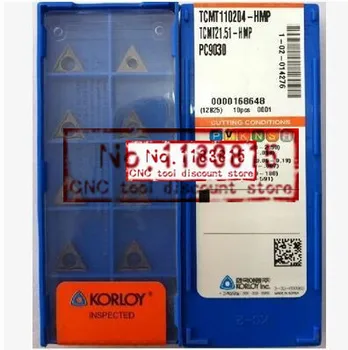 

TCMT110204-HMP PC9030 carbide insert Applicable to steel Stainless steel etc cemented carbide insert SCLCR for general nc blades