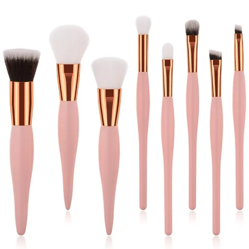 

8pcs Makeup Brushes Set Foundation Powder Blush Eyeshadow Make Up Brush Full Professional Makeup Cosmetics