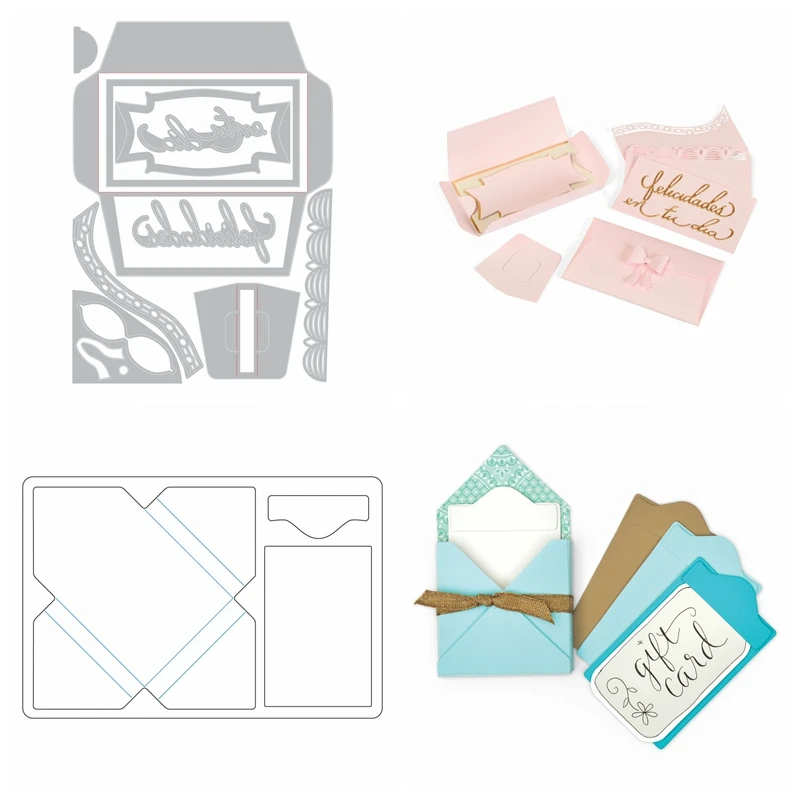 

Common Envelope Metal Cutting Dies Stencil For Scrapbooking Embossing Dies Paper Card Making Album Decorative New 2019