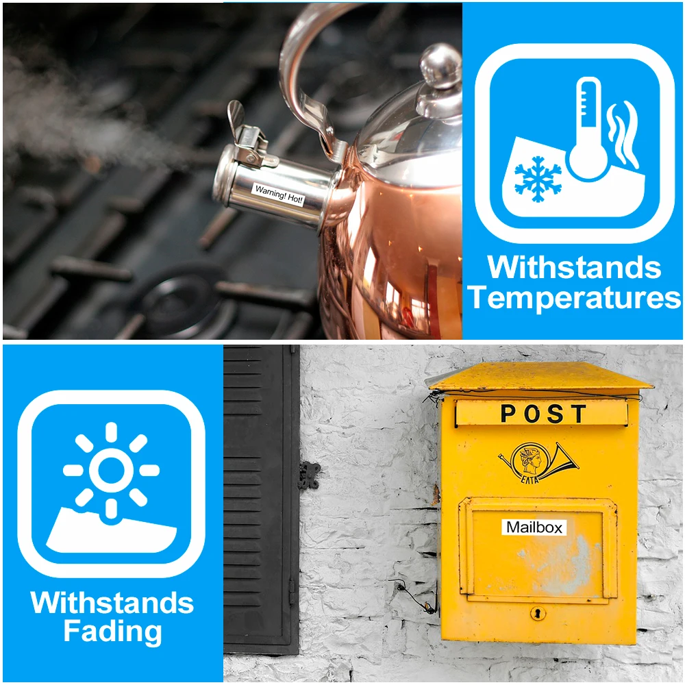 Fimax 1Pcs Dymo 45013 for Dymo D1 Label Printer Ribbons Tape 45012 45017 45016 45010 45018 laminated D1 12mm printer LM160 280