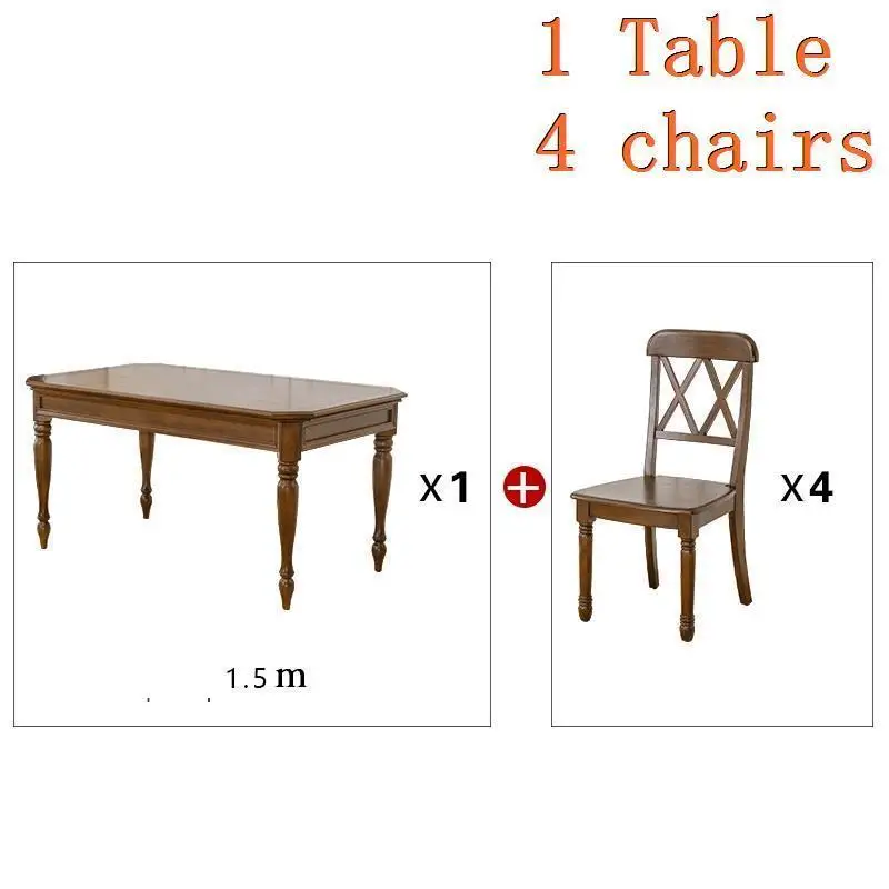 Redonda Meja Makan Dinning Eettafel Eet Tafel Set A Langer Comedores Mueble ретро стол для стола - Цвет: MODEL L