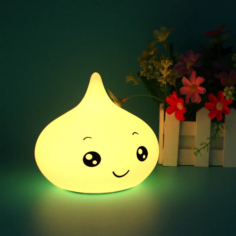 Светодиодный ночник с датчиком движения 5 В сенсорное управление 12*10 см мягкая