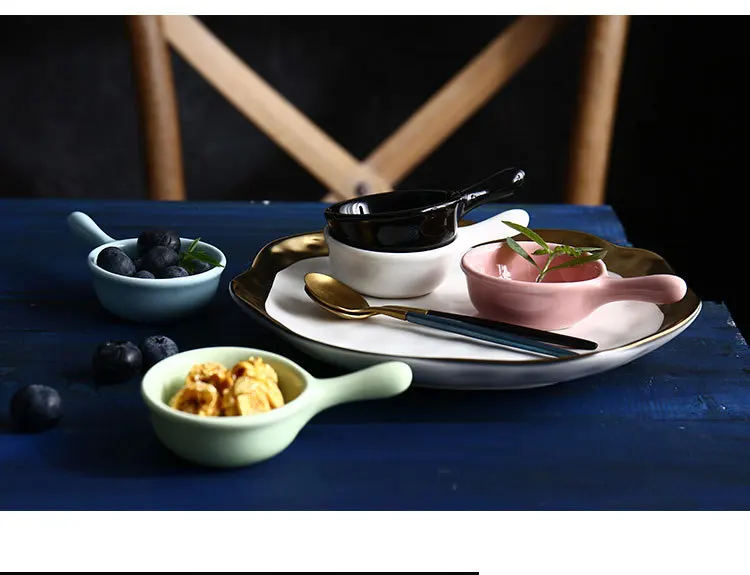 1 шт. 40 мл японский стиль глазурованная посуда керамическая ручка блюдо кухня многоцелевой закуски соус блюдо в стиле вестерн уксус варенья блюдо