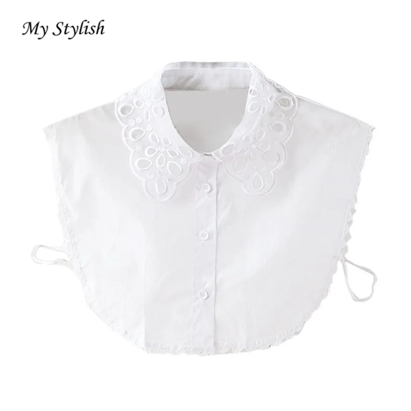 

1PCS Hot! Women Lace Embroidery Hollow Out Vintage Fake Shirt Collar Necklace Choker Colla Stylish Nov 21