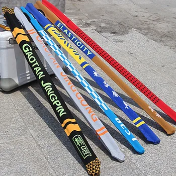 

96x6cm Casting Fishing Rod Sleeve Cover Pole Tip Protector Bag Sock Fishing Rod Heat Shrink Rubber Sweat Absorbing Glove