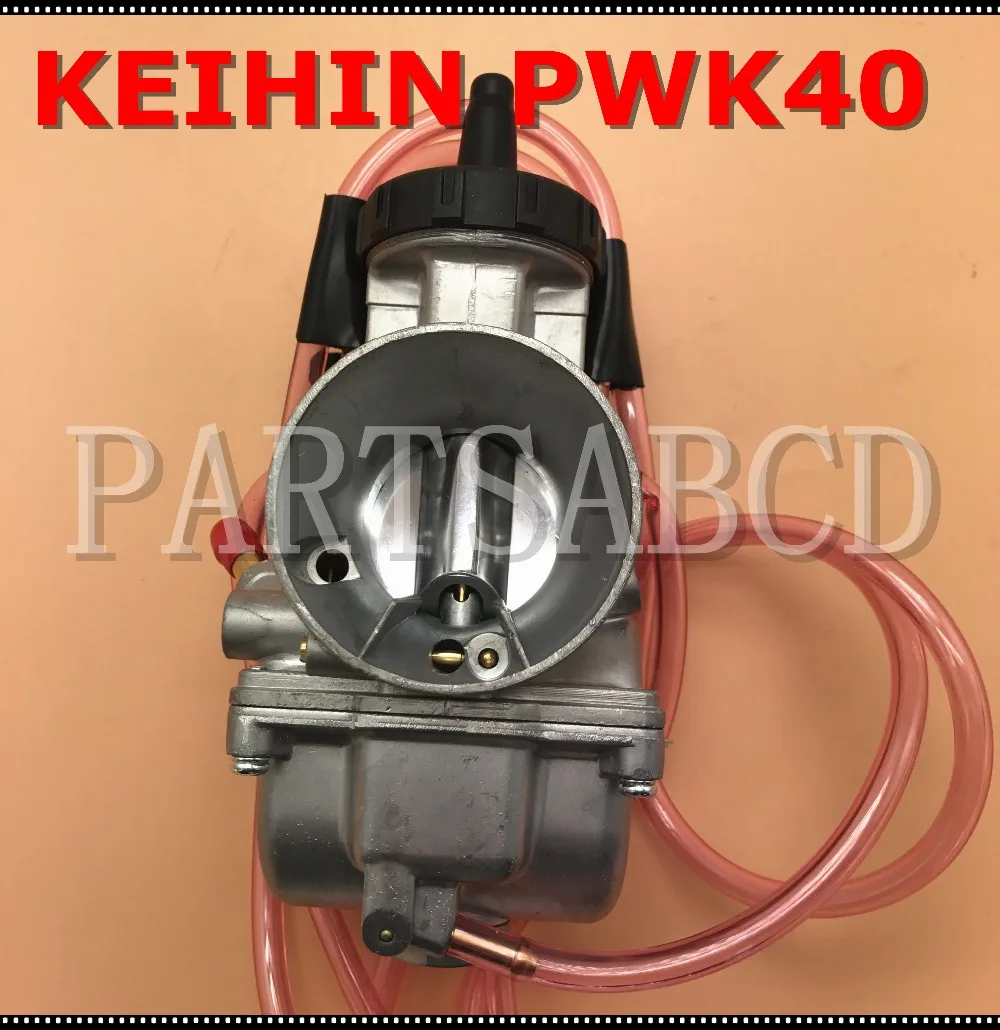 KEIHIN PWK40 40 мм гоночный мотоцикл карбюратор ATV Quad Vent Carb TRX250R CR250 LT250