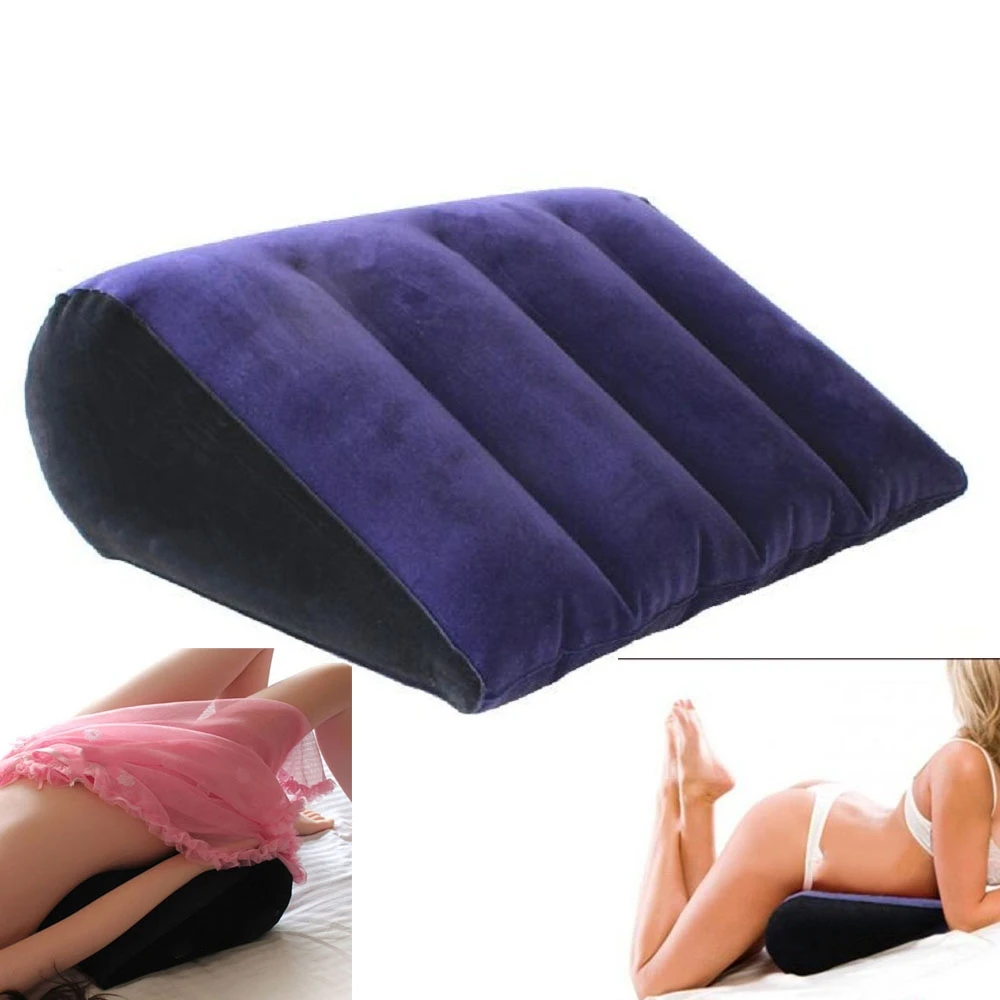 

Funny Inflatable Love Pillow Cushion Sexy Aid Position Furniture Couple Hot Air Magic Love Game Toy Improve Chances Of Pregnancy
