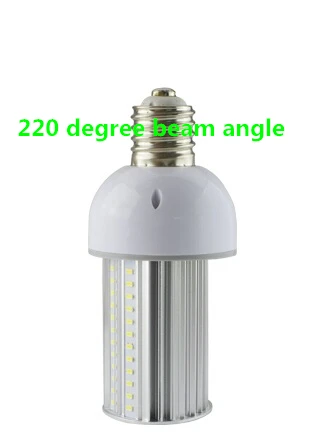 12 шт./лот E27/E40 25 Вт 220 градусов светодиодный уличный свет E40/E39 l30LM/W IP64