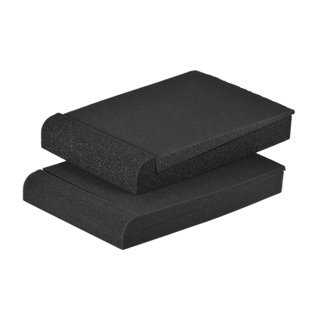 

2 Pack Studio Monitor Speaker Isolation Acoustic Foam Pads Max. 9.6" * 7.7" Usable Area