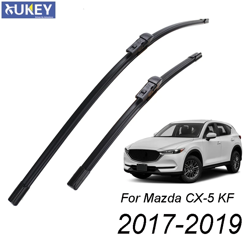 Xukey 2Pcs Front Windshield Windscreen Wiper Blades Set For Mazda CX5