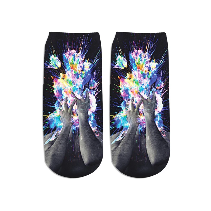 Artistic Bomb Ankle Socks