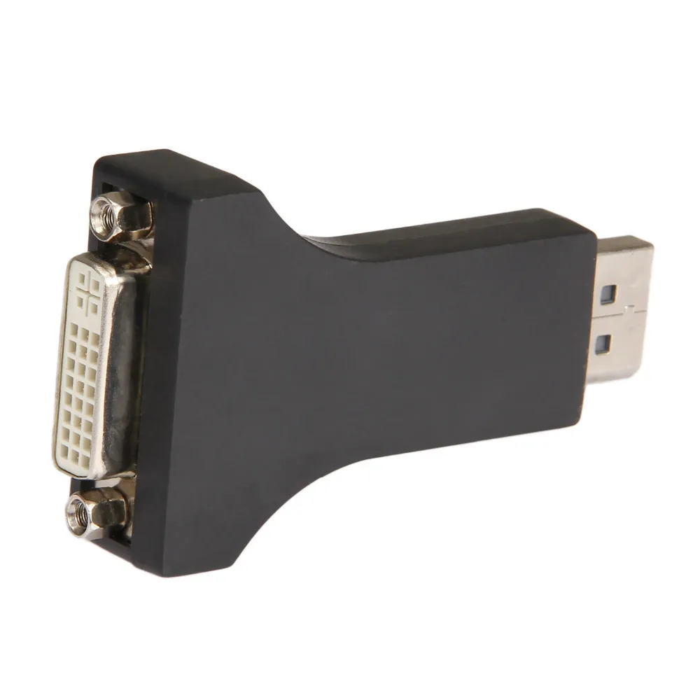 Новый Display Port Мужчин Dvi Женский Адаптер Displayport DP К DVI М/Ж Конвертер Кабель-Адаптер