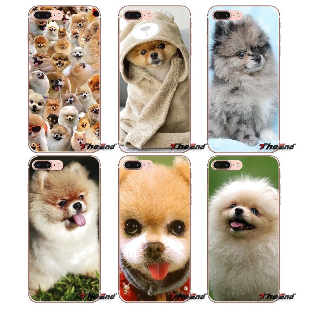 

For Samsung Galaxy S9 Plus Note 8 One Plus oneplus 5T Meizu M5s LG V30 HTC U11 Funny cute Pomeranian dog Soft Case Cover