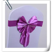 Стиль 100 шт. чехлы для стульев и ленты для свадебных стульев и кожаных стульев Marious