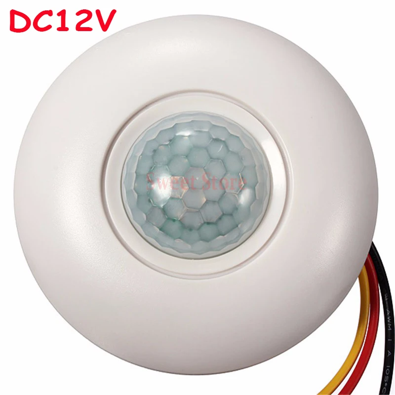 High Sensitivity 12vdc Ceiling Mounted Pir Motion Sensor Light High Sensitivity 12vdc Ceiling Mounted Pir Motion Sensor Light Switch Time Delay Occupancy Free 1pc In Switches From Home