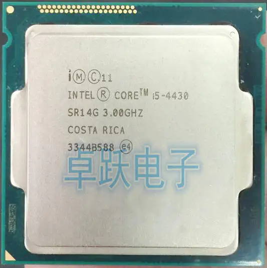 Процессор Intel Core i5 4430 четырехъядерный процессор LGA1150 100% рабочий для настольного