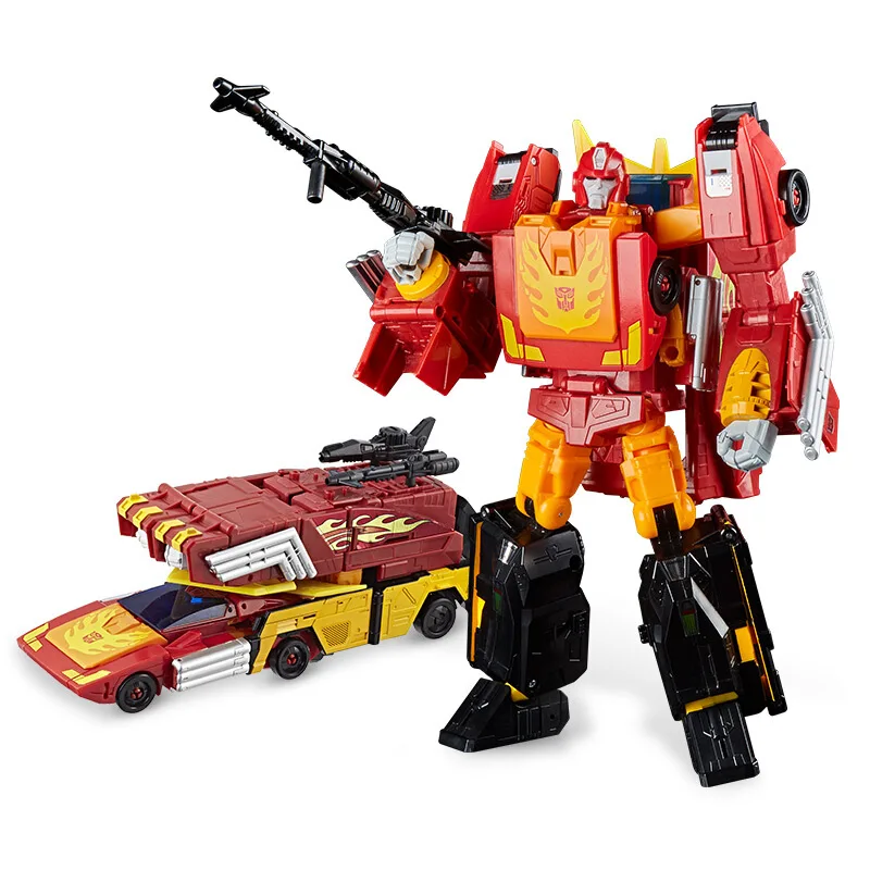 25 см трансформация Оптимус Прайм PRIMAL RODIMUS PRIME Leader Class Of The War пластиковая фигурка
