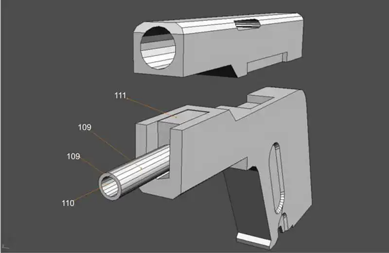 DIY 1:1 KRISS Супер V винтовка пистолет бумага модель собрать ручной работы 3D Игра Головоломка Детские игрушки